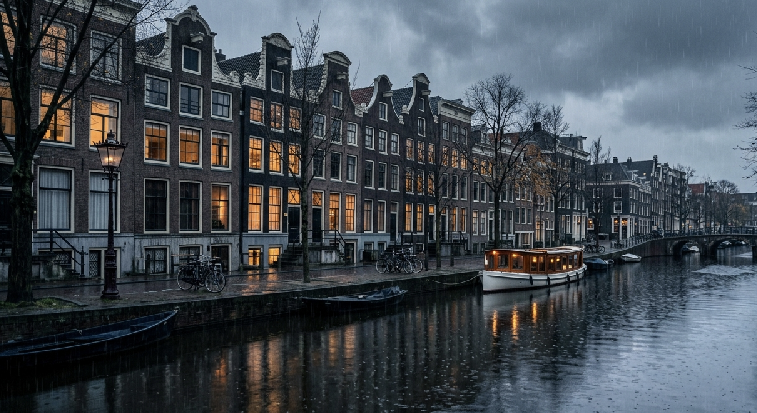 Amsterdam met regen, wat te doen